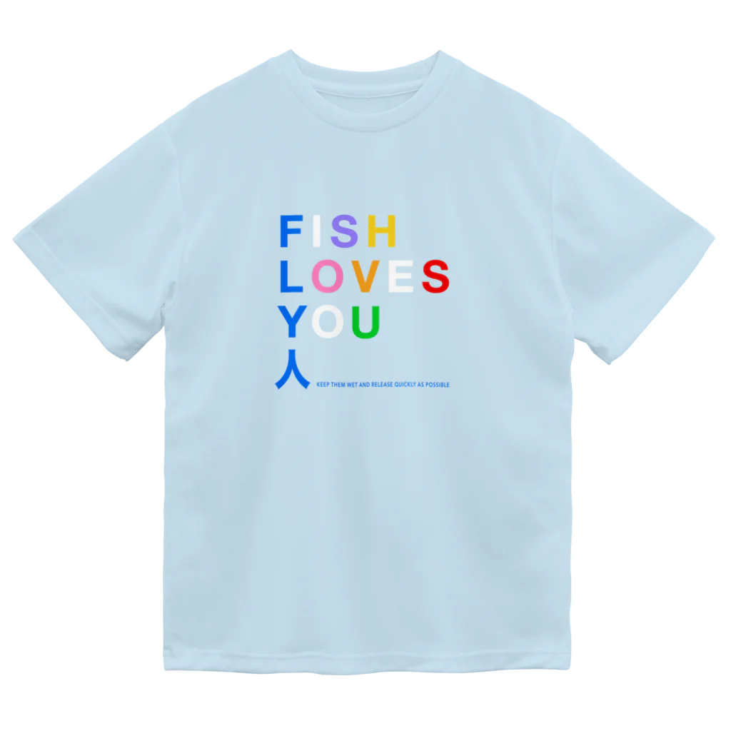 tidepoolのFLY人design ドライTシャツ