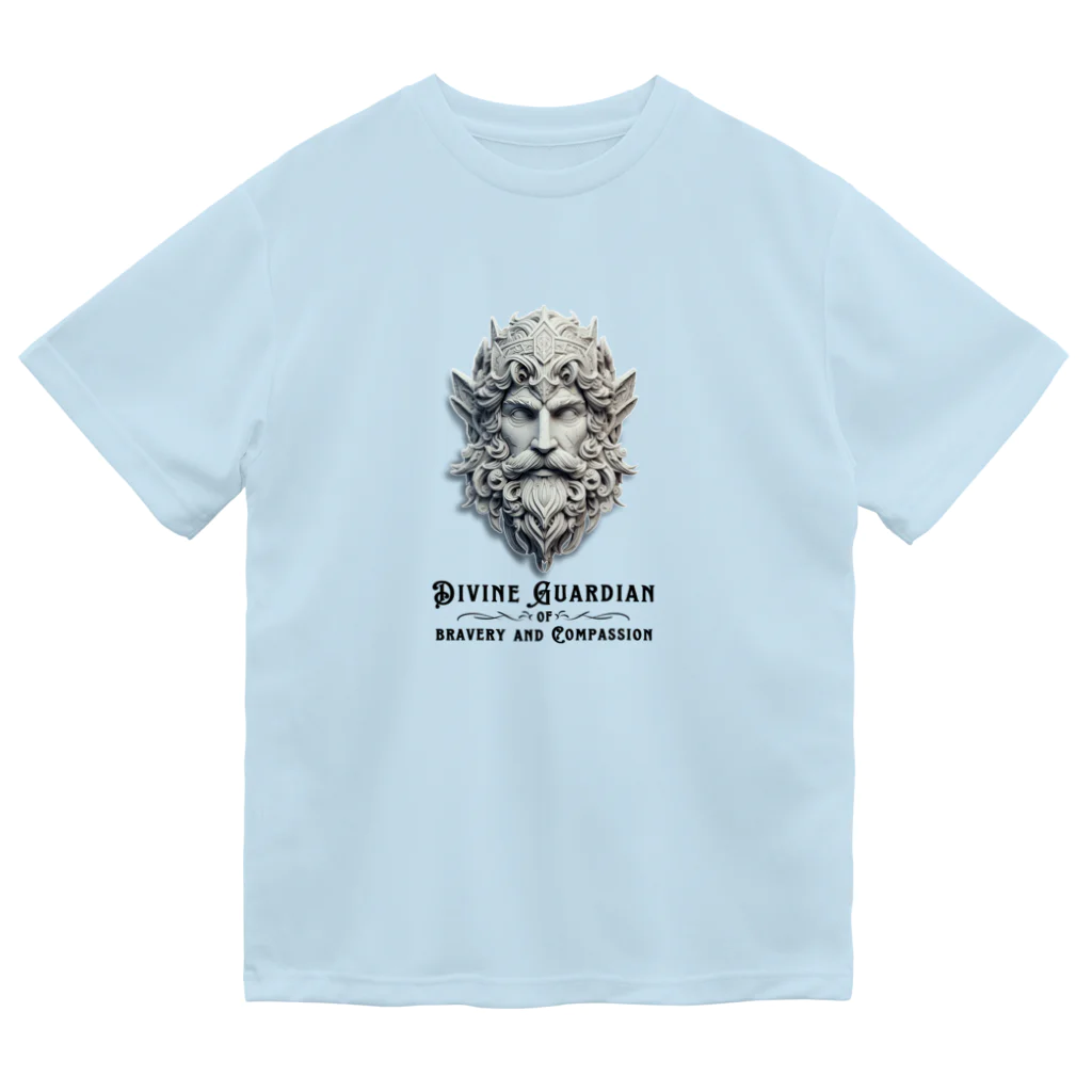 kazu_gの勇気と慈愛の守護神!(淡色用) ドライTシャツ