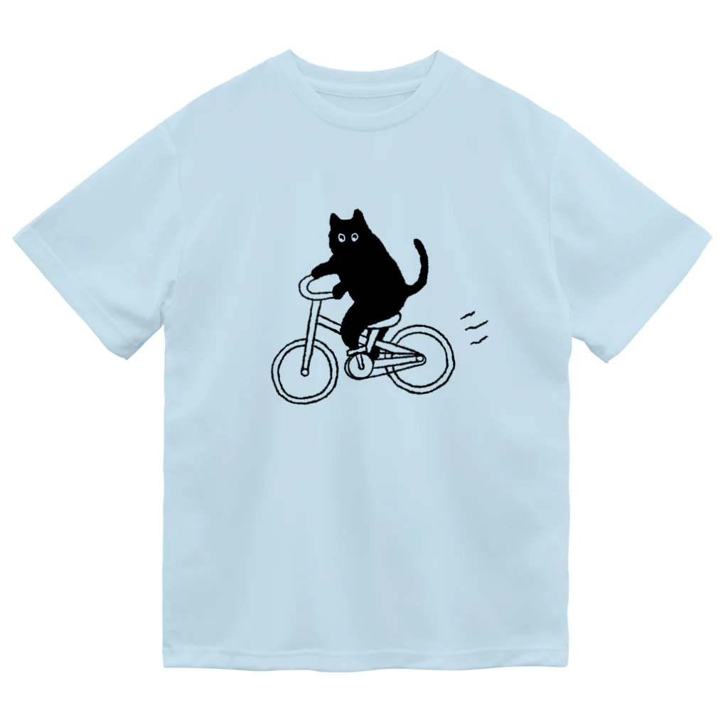 k_oの自転車に乗ったねこ Cycling cat Dry T-Shirt