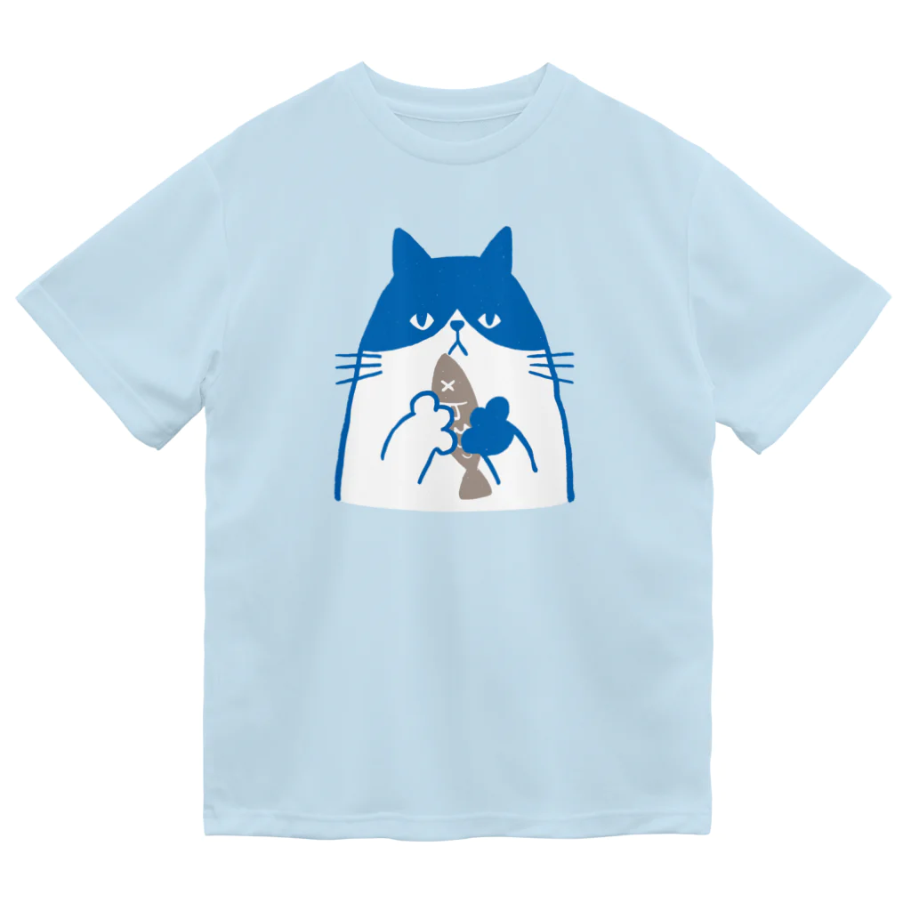 mincruのねこ と さかな Dry T-Shirt