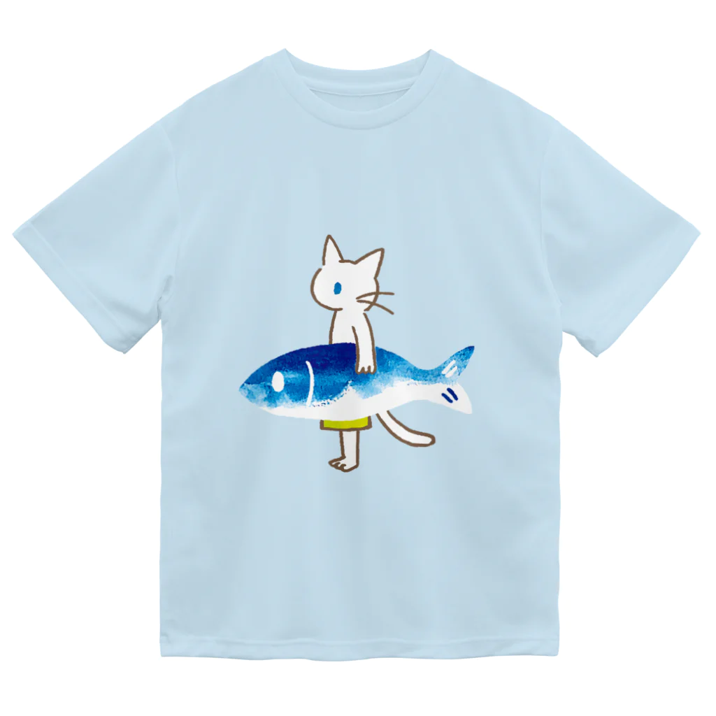 かまくらまいの魚サーフィン　カラー Dry T-Shirt