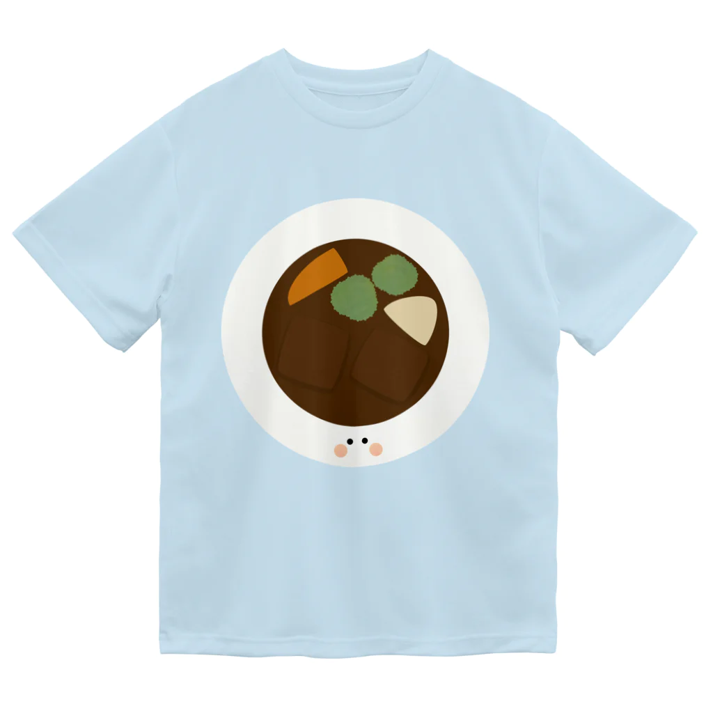 cotton-berry-pancakeのビーフシチューちゃん ドライTシャツ