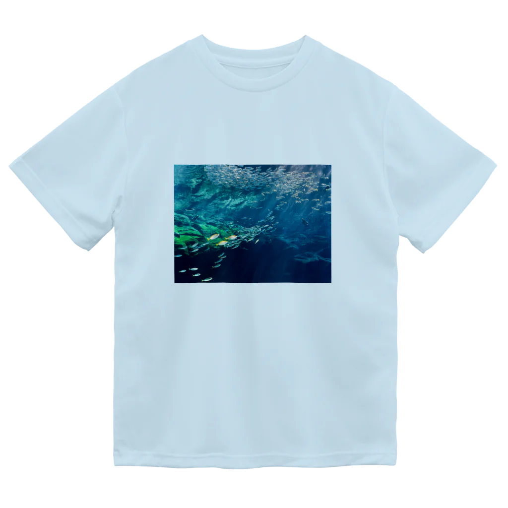 秋刀魚の眼の群れを成す Dry T-Shirt