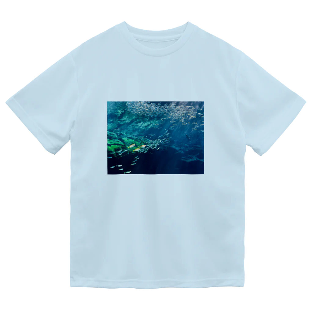 秋刀魚の眼の群れを成す ドライTシャツ