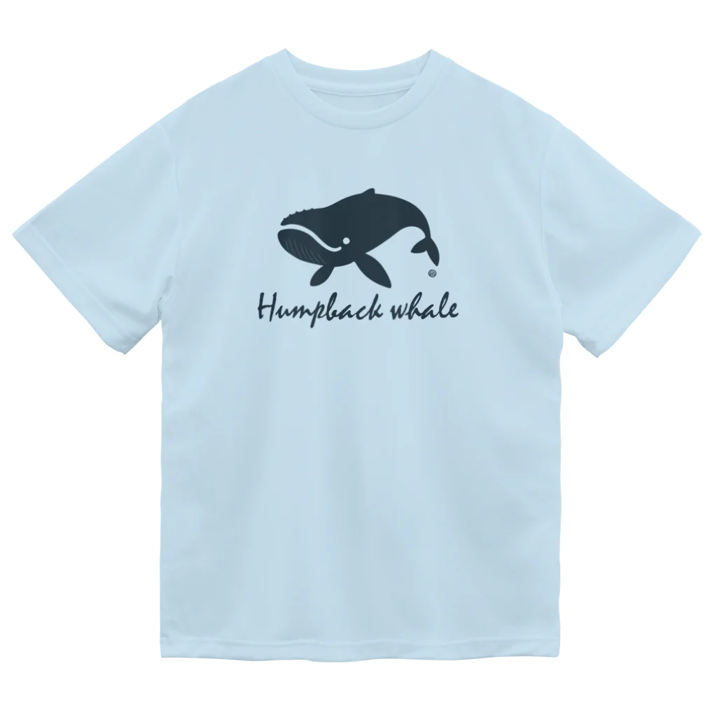 Atelier Pomme verte のHumpback whale22 ドライTシャツ