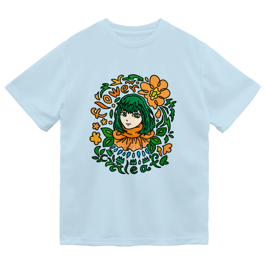 ハナドリカ SUZURI店の花と緑の使い手 ドライTシャツ