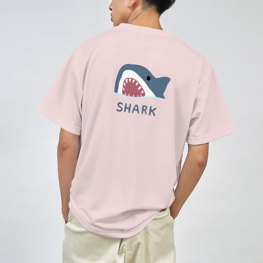 すとろべりーガムFactoryの【バックプリント】 サメ ドライTシャツ