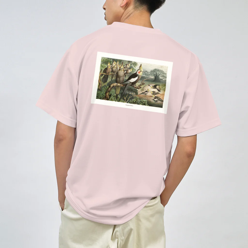 J. Jeffery Print Galleryのオカメインコ ドライTシャツ