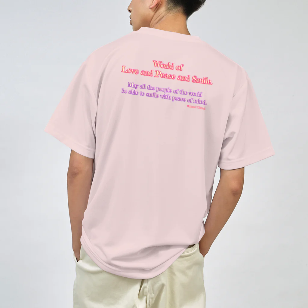 Mona♡ChirolのWorld of Love＆Peace＆SmileーPink Vol.②ー Dry T-Shirt