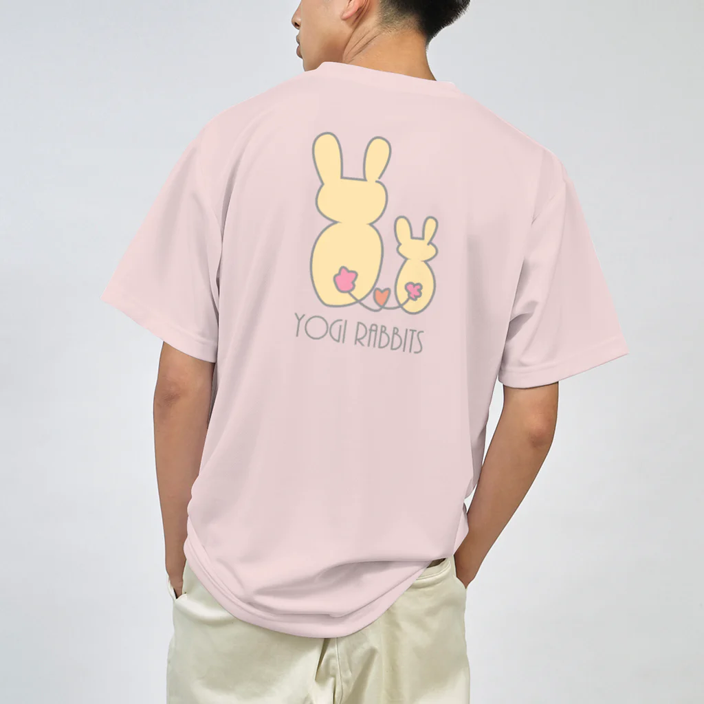 YOGI RABBITS(ヨガのあるうさぎの暮らし)のよぎらびっつ Dry T-Shirt