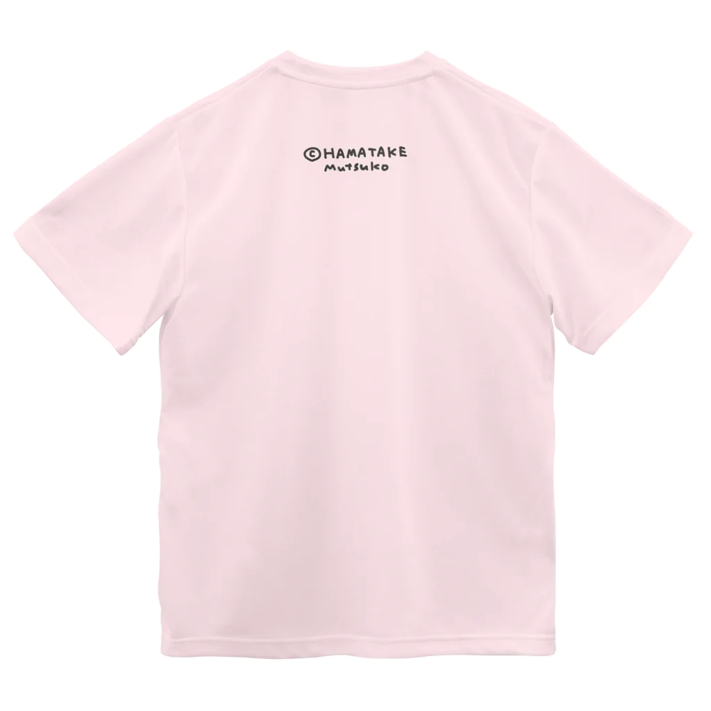 HAMATAKE MutsukoのHOT_sauna ドライTシャツ