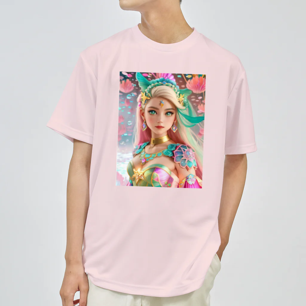 💖宇宙整体♪🌈♪こころからだチャンネル♪💖のmermaid Princess LARA Dry T-Shirt