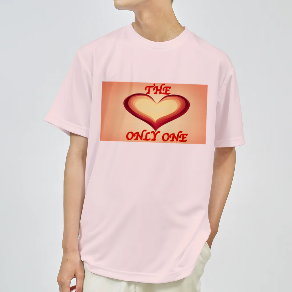 オンリーワンのTHE ONLY ONE『ビンテージハート❤』 ドライTシャツ