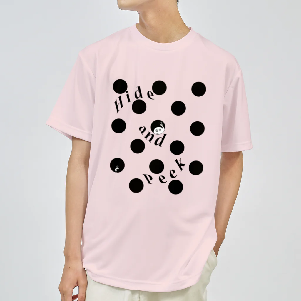 Planet EvansのH&P in a dot（水玉柄の中） Dry T-Shirt