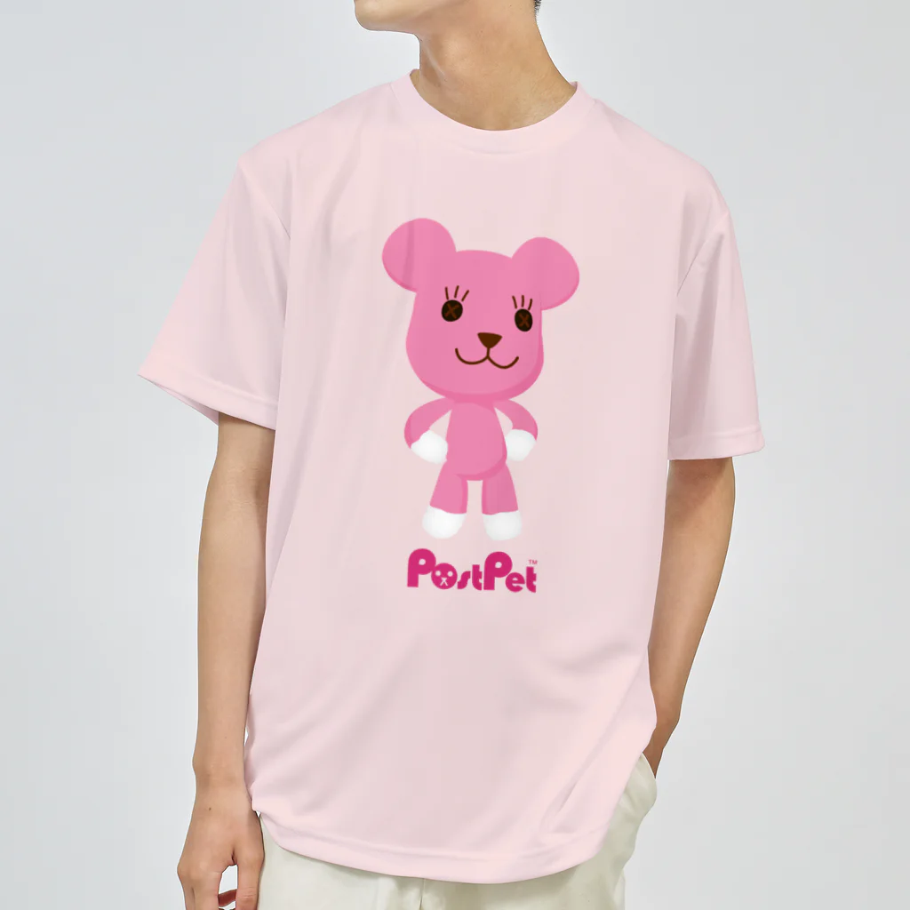 PostPet Official Shopのえっへんモモ ドライTシャツ