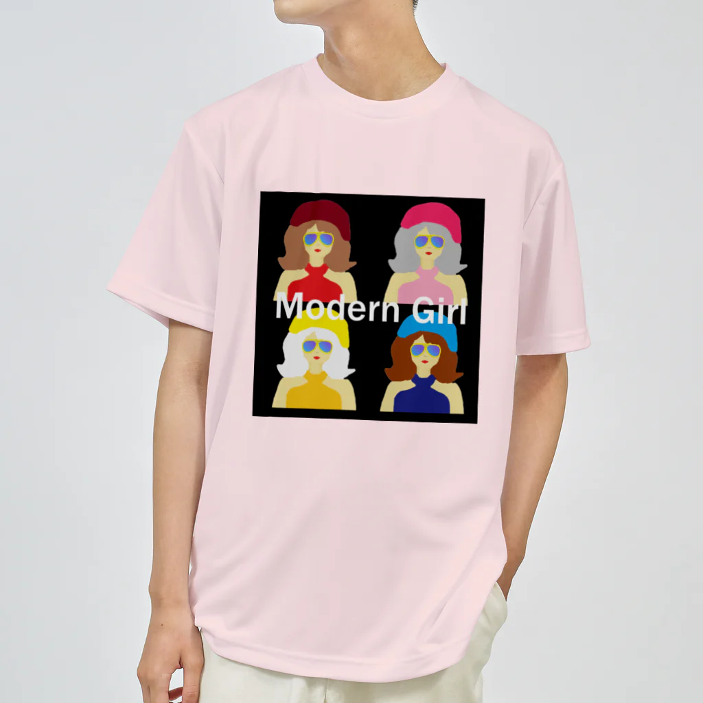 はっぴーあっぴーのModern Girl ドライTシャツ