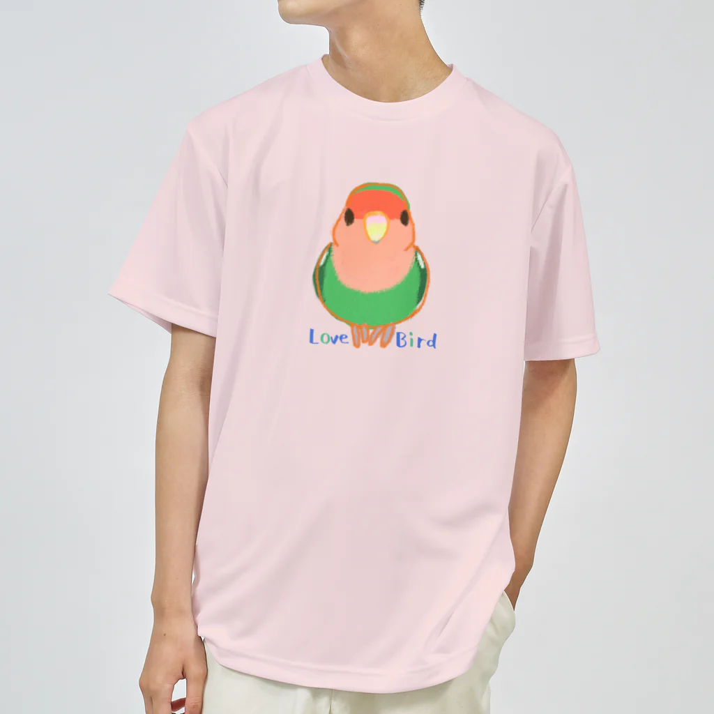 小桜森のコザクラインコ（ノーマル） Dry T-Shirt