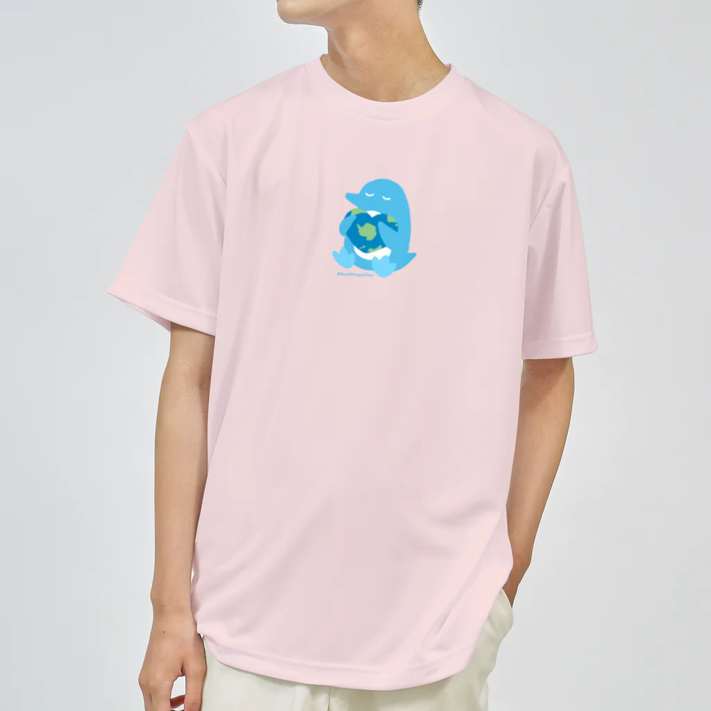 This is Mine（ディスイズマイン）の【寄付つき】#WorldPenguinDay（片面プリント） ドライTシャツ