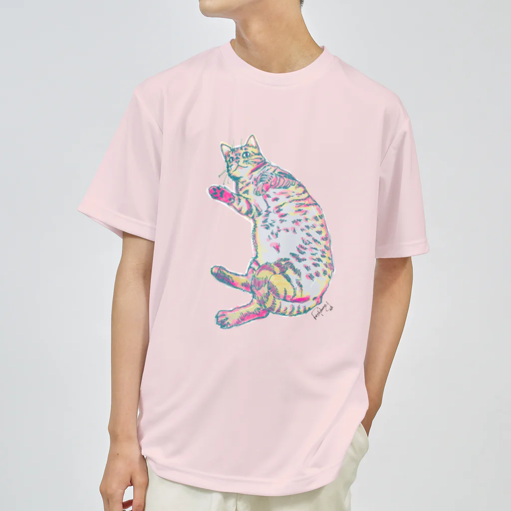 ☆pumpking cat☆の無防備sunnyくん_typeぴんく ドライTシャツ