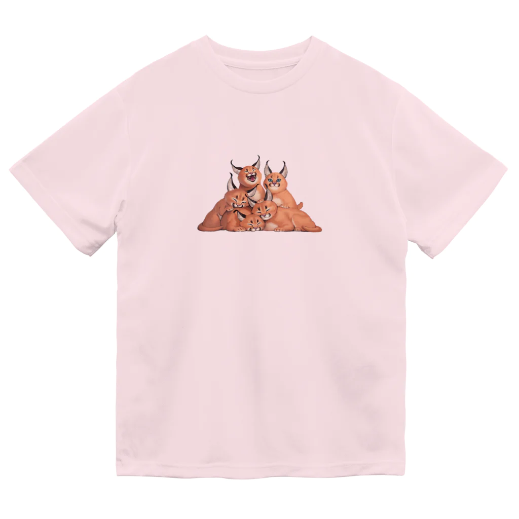 西廻りの子カラカル Dry T-Shirt