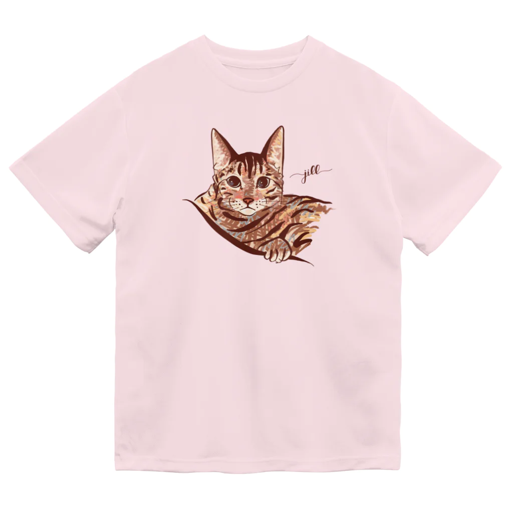 N-huluのベンガル猫のジルちゃん Dry T-Shirt