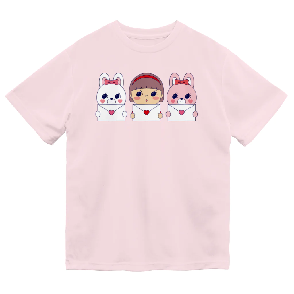 きっちゃんのときめきショップのラブレター(集合) ドライTシャツ