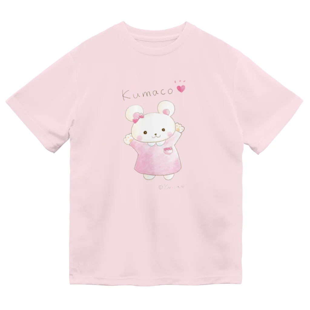 くまこちゃん♡のくまこちゃん♡ ドライTシャツ