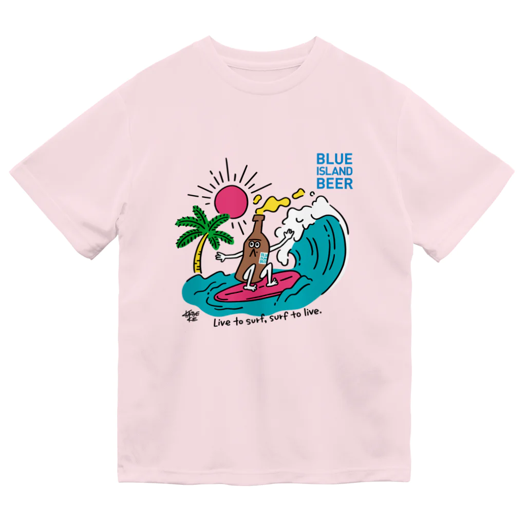 BLUE ISLAND BEER グッズストアのBLUE ISLAND SURFER Dry T-Shirt