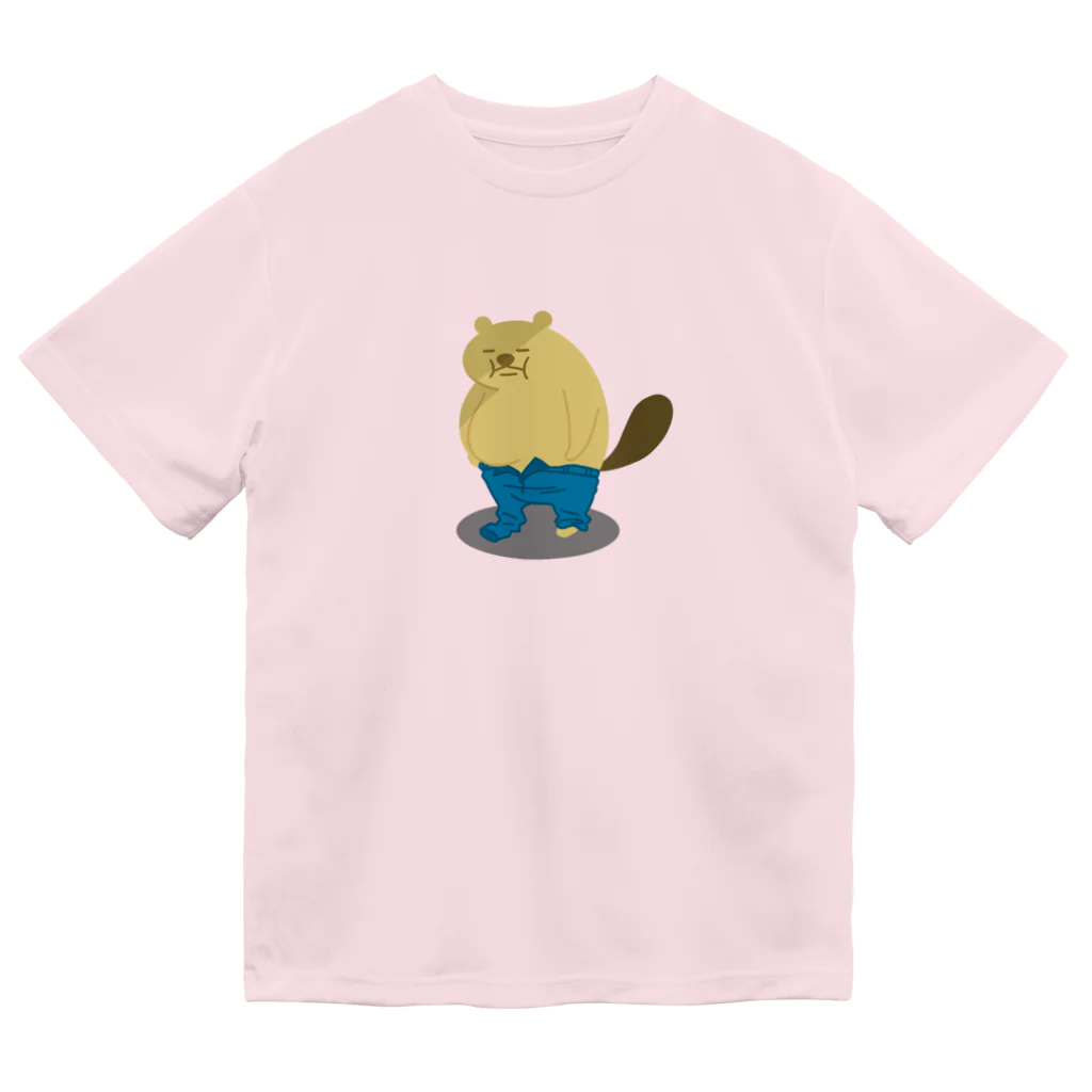 viva's SHOPのぽっちゃりねこぜびーばー ドライTシャツ