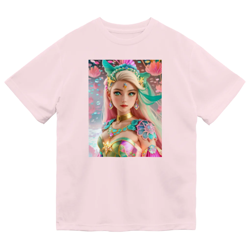 💖宇宙整体♪🌈♪こころからだチャンネル♪💖のmermaid Princess LARA Dry T-Shirt