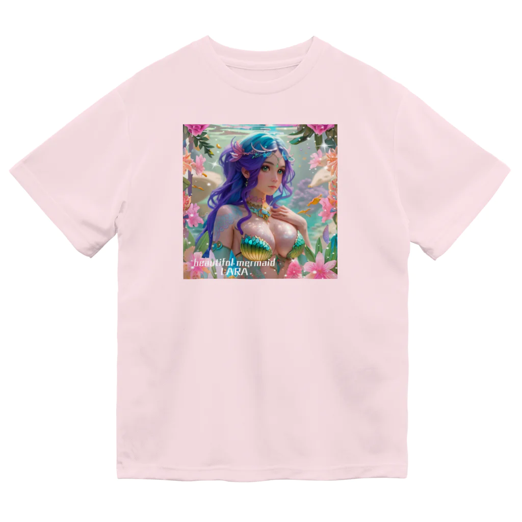 💖宇宙整体♪🌈♪こころからだチャンネル♪💖のbeautiful  mermaid  LARA Dry T-Shirt