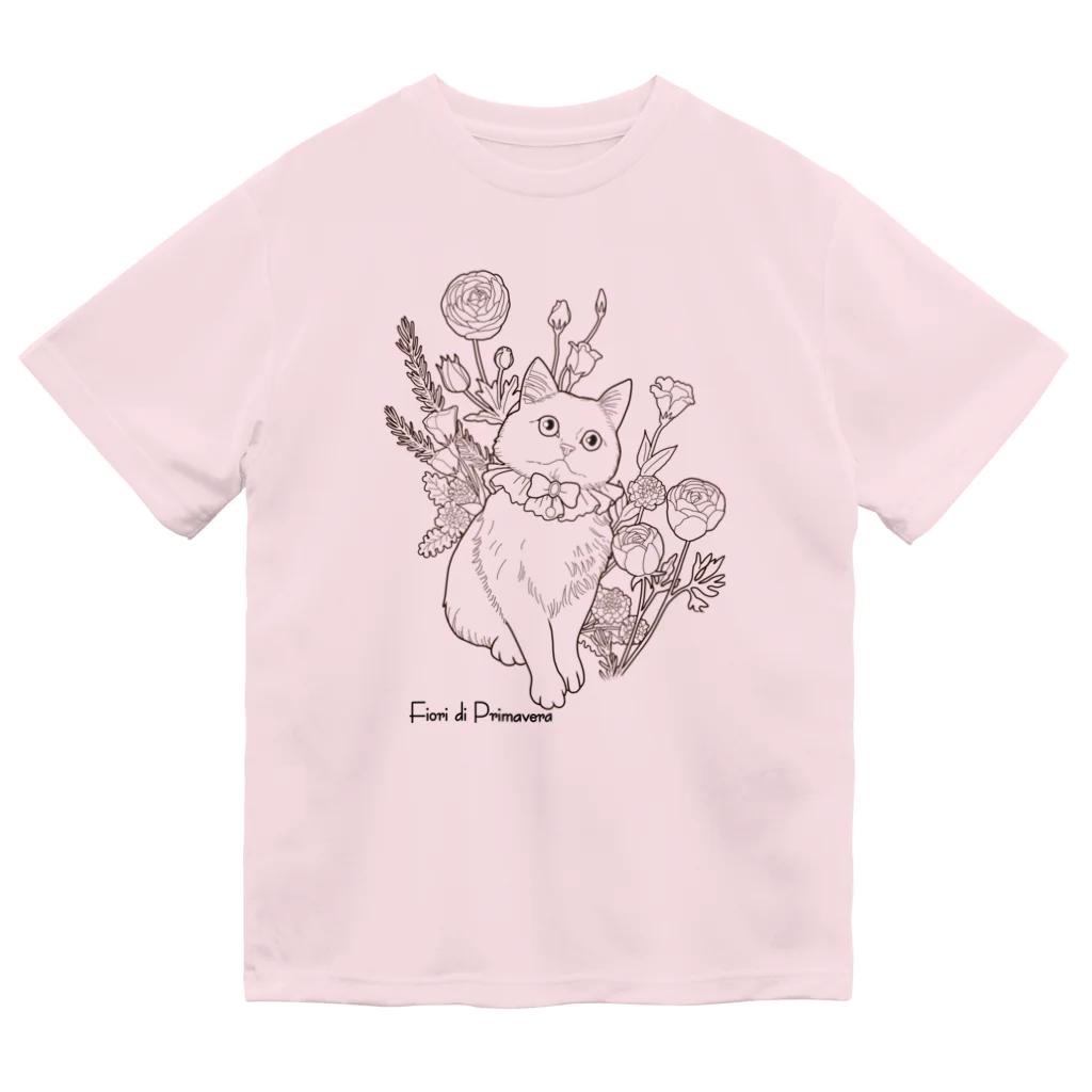 Ａｔｅｌｉｅｒ　ＨｅｕｒｅｕｘのFiori di Primaveraシンプルvr. ドライTシャツ