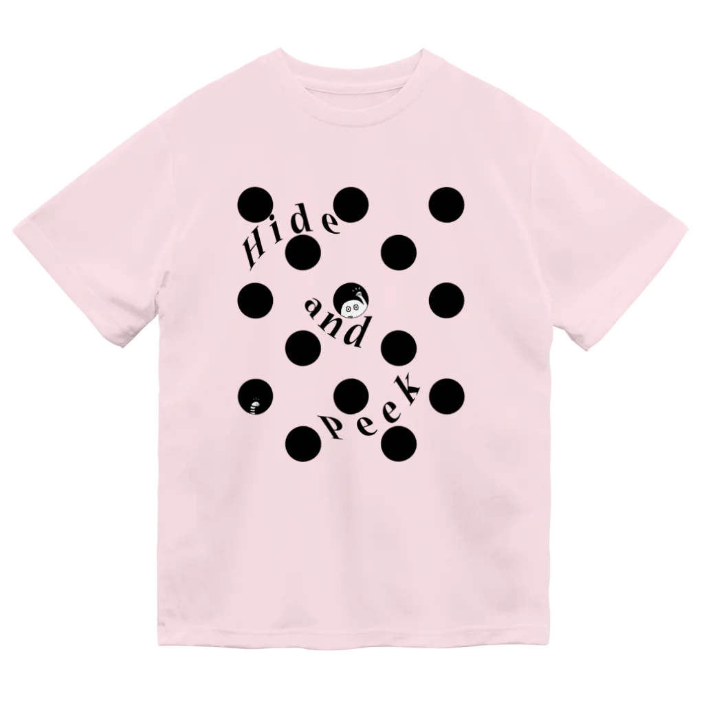 Planet EvansのH&P in a dot（水玉柄の中） Dry T-Shirt