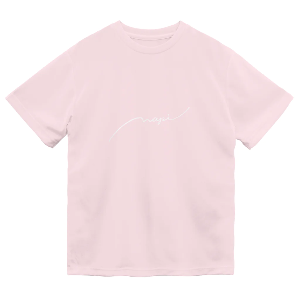 napiのシンプルnapi／文字白デザイン Dry T-Shirt