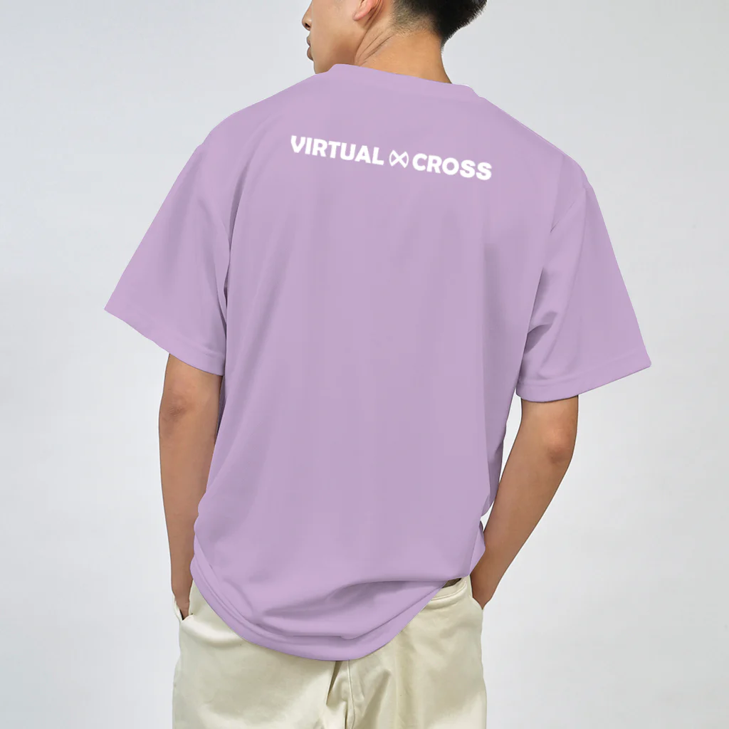 VIRTUAL CROSSのShiba Logo white  Dry T-Shirt