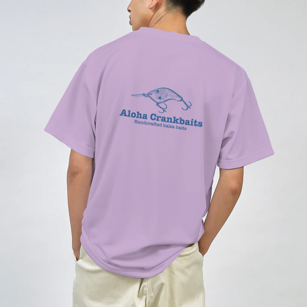 フィッシングサロン心斎橋ONLINEのアロハクランクベイツ（ブルーロゴ） ドライTシャツ