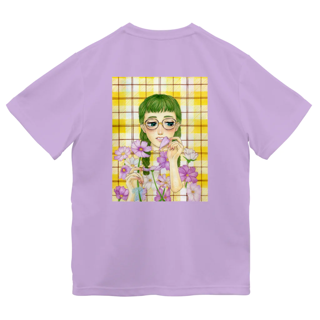 オーカワ真依の乙女心と秋の花 Dry T-Shirt