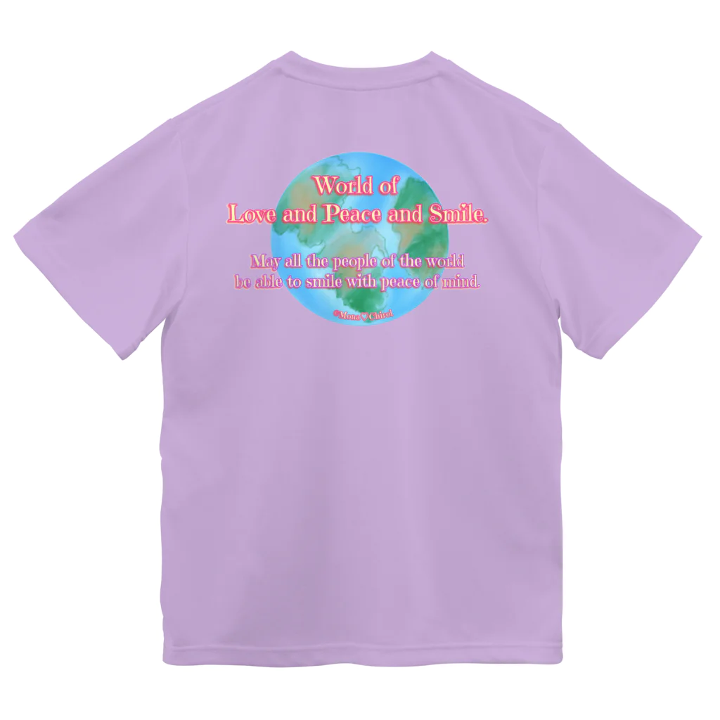 Mona♡ChirolのWorld of Love＆Peace＆SmileーPink Vol.4ー ドライTシャツ