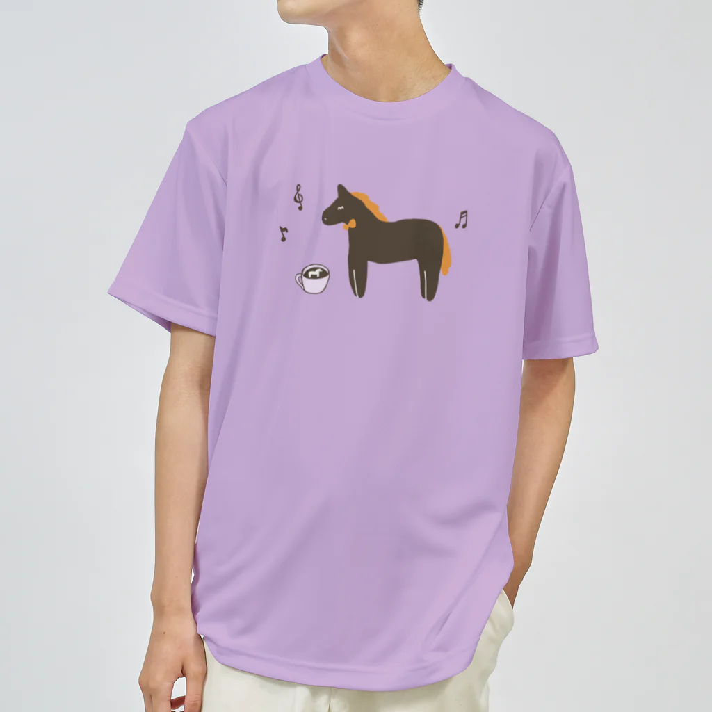 馬♡喫茶の馬♡喫茶 ドライTシャツ