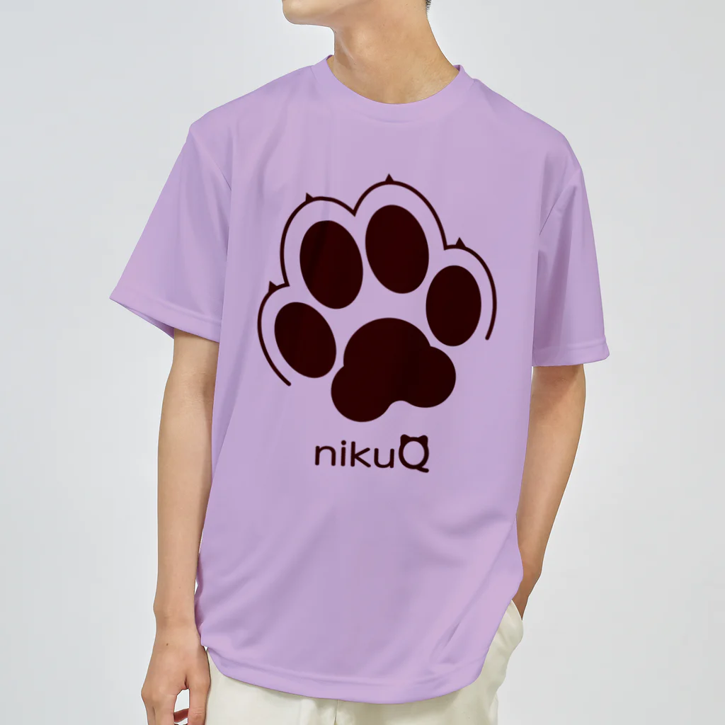 WebArtsの肉球をモチーフにしたオリジナルブランド「nikuQ」（犬タイプ）です ドライTシャツ