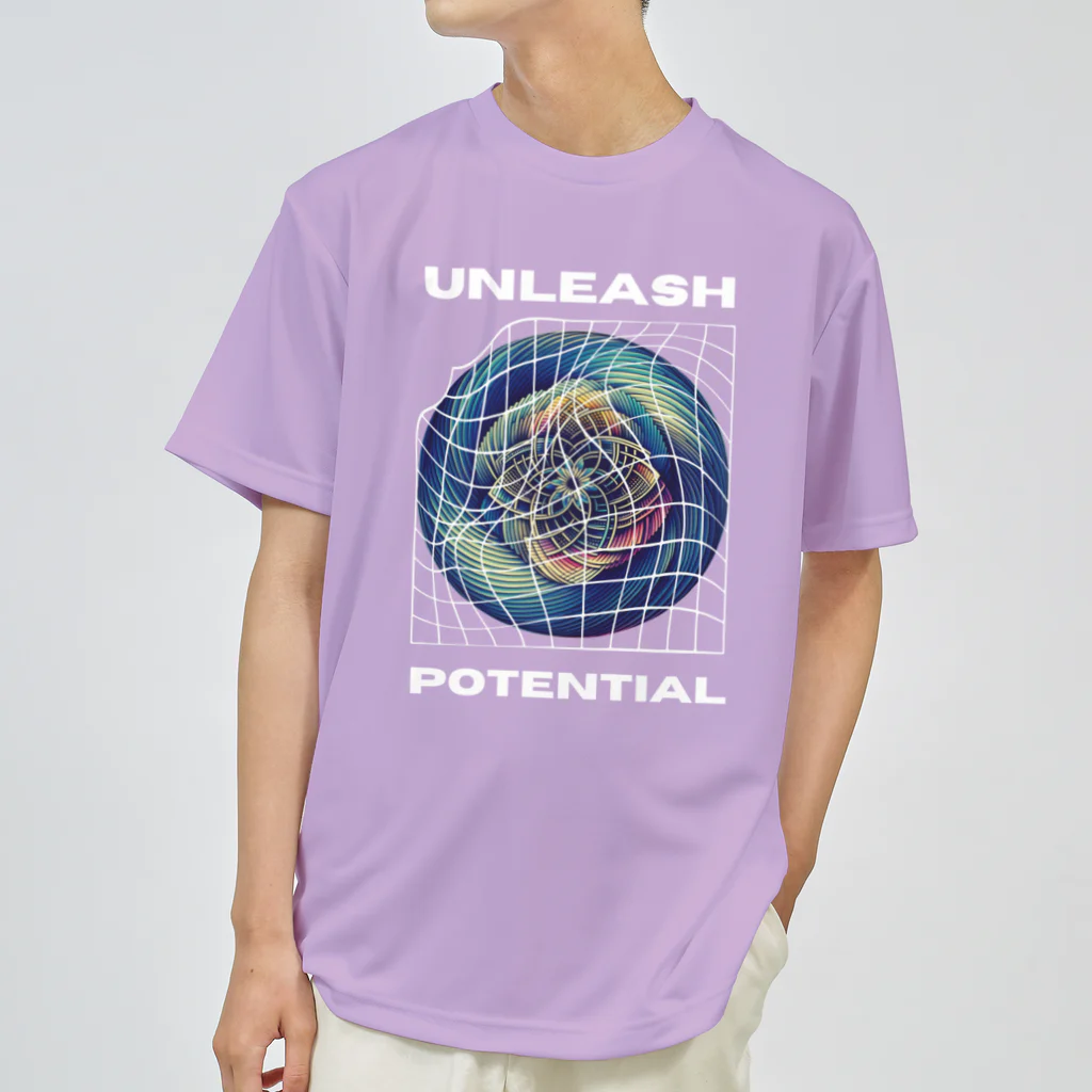 NeoNestの"Unleash Potential" Graphic Tee & Merch Dry T-Shirt