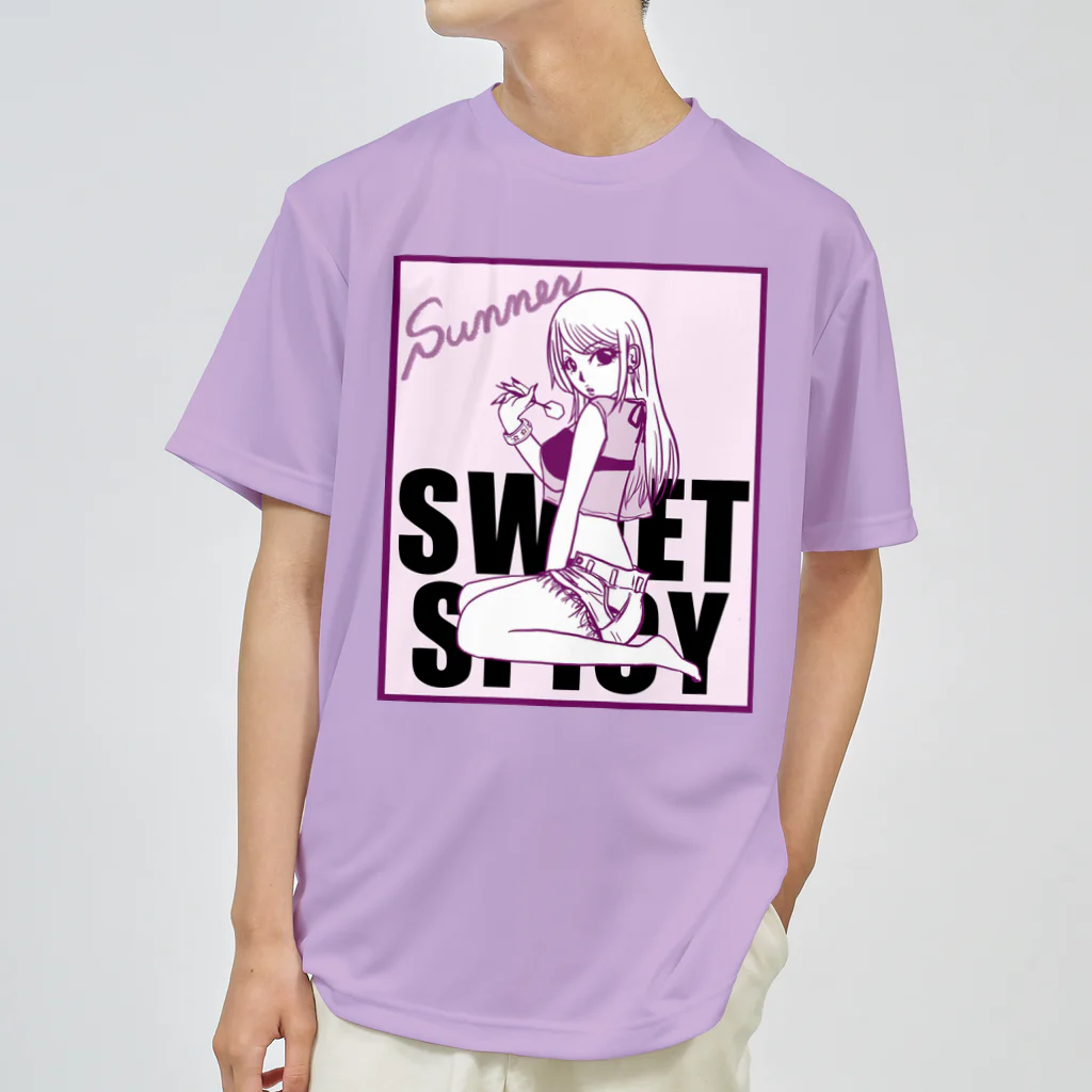 SWEET＆SPICY 【 すいすぱ 】ダーツのSummer ダーツガール🎯 ドライTシャツ