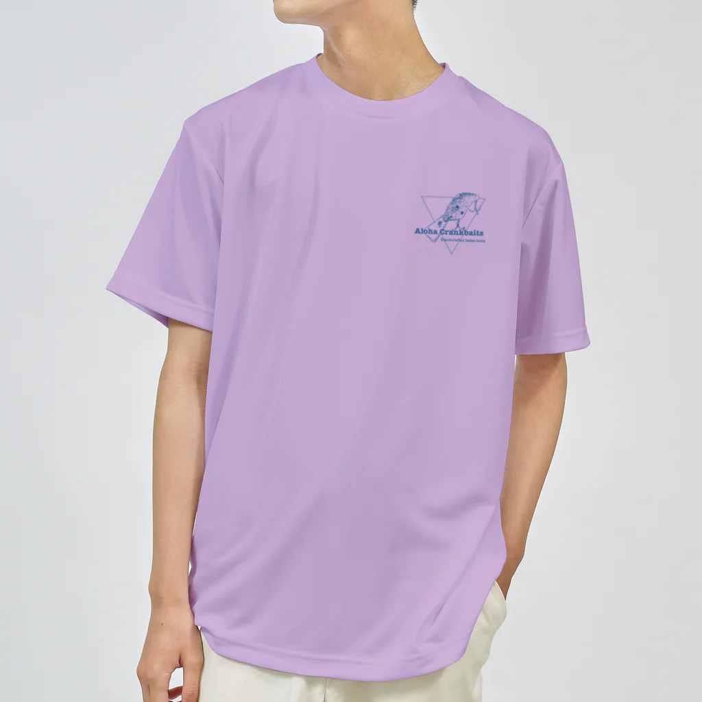 フィッシングサロン心斎橋ONLINEのアロハクランクベイツ（ブルーロゴ） ドライTシャツ