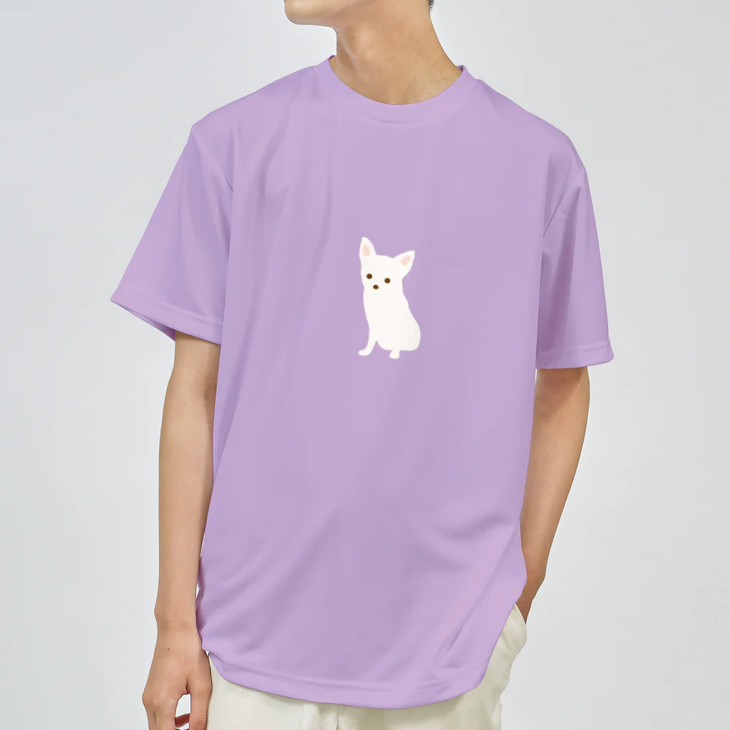 ゆいたっく／犬イラストのチワワ ドライTシャツ