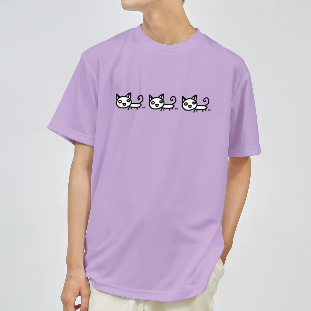 のほほん屋のにゃーたちゃん ドライTシャツ