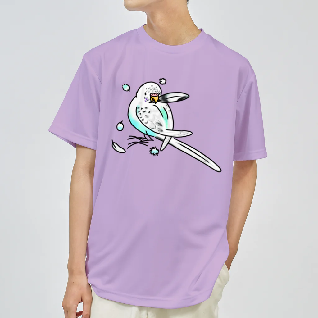 Lily bird（リリーバード）の換羽なセキセイインコさん Dry T-Shirt
