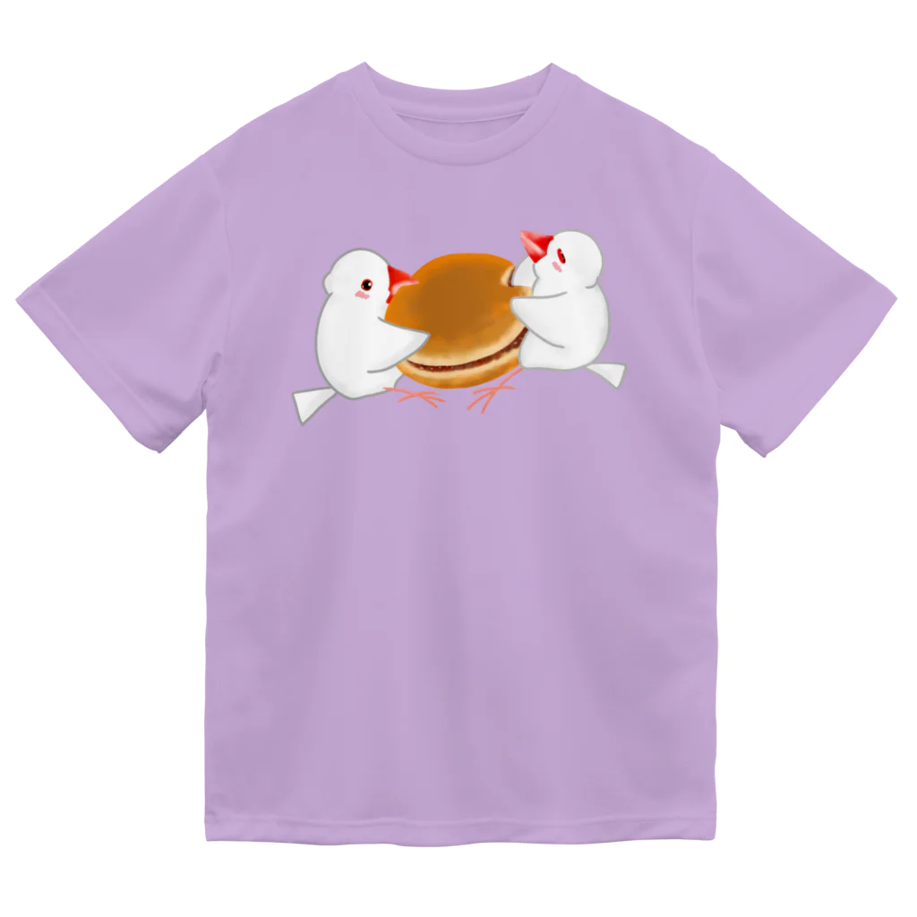 Lily bird（リリーバード）のどら焼きと文鳥ず Dry T-Shirt