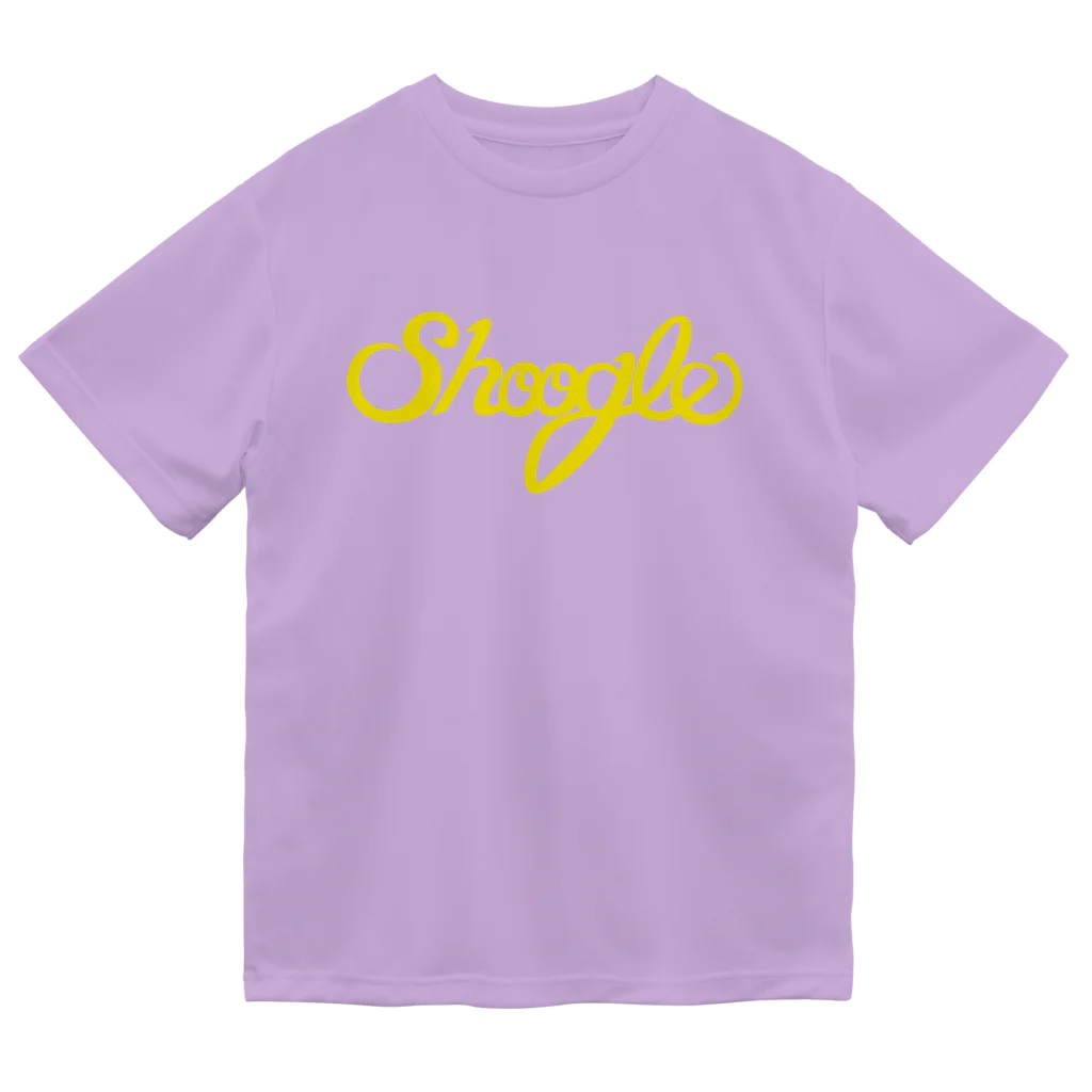 週刊少年ライジングサンズのShoogle(シューグル・週グル・週刊少年グルメ)ロゴ イエロー Dry T-Shirt