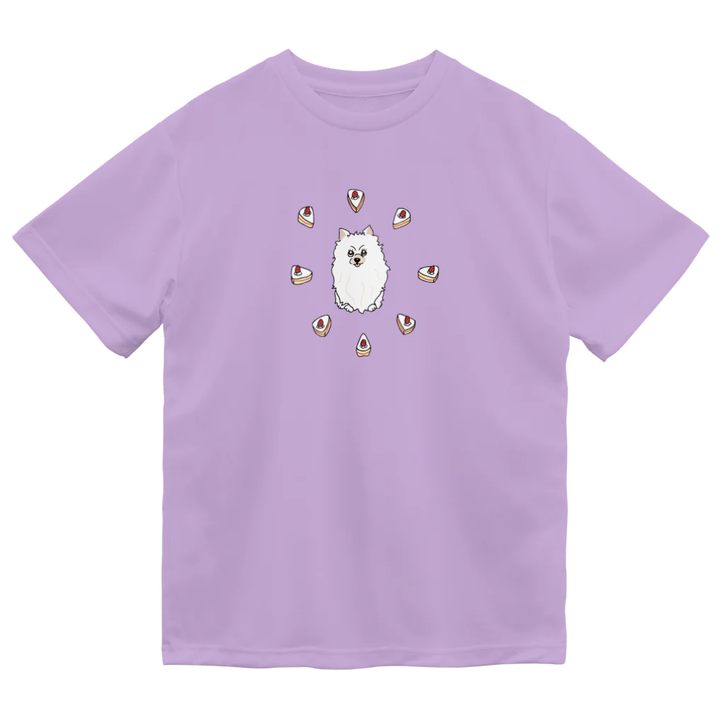 Hinanochin.shopのa pomeranian / shortcake Dry T-Shirt