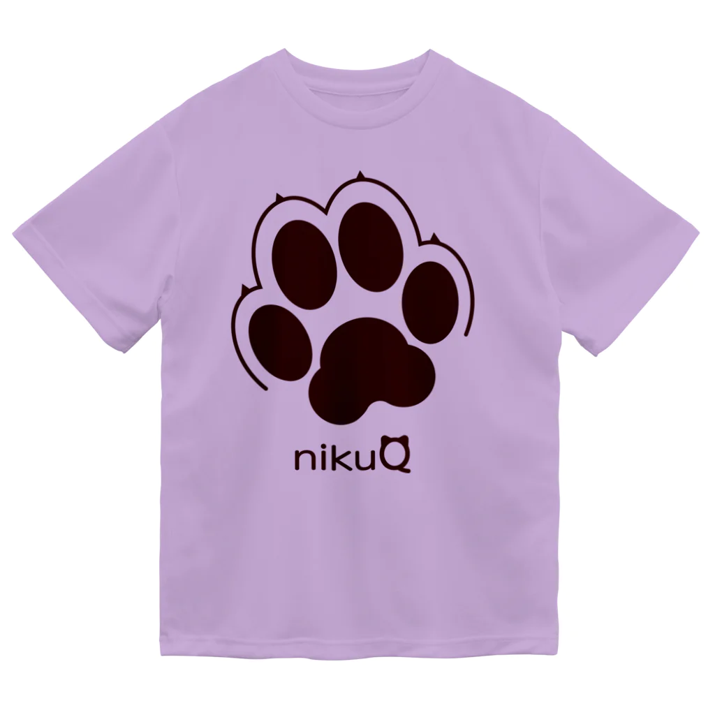 WebArtsの肉球をモチーフにしたオリジナルブランド「nikuQ」（犬タイプ）です ドライTシャツ